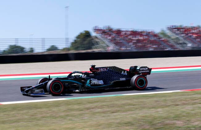 Motorsports FIA Formula One World Championship 2020, Grand Prix of Tuscany, 44 Lewis Hamilton GBR, Mercedes AMG Petronas Formula One Team , Scarperia Italy