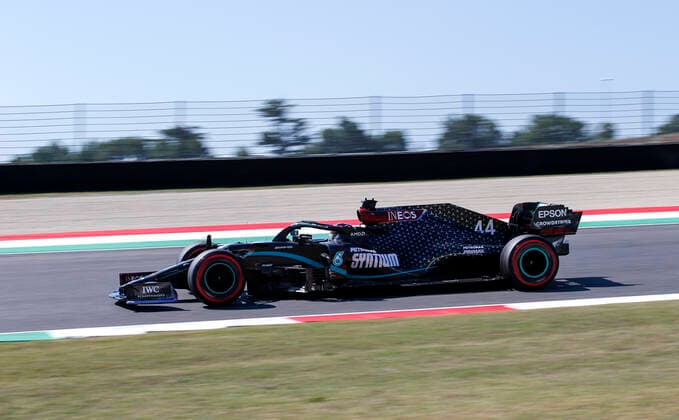 Motorsports FIA Formula One World Championship 2020, Grand Prix of Tuscany, 44 Lewis Hamilton GBR, Mercedes AMG Petronas Formula One Team , Scarperia Italy
