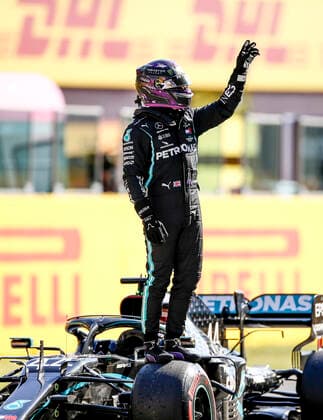 Motorsports FIA Formula One World Championship 2020, Grand Prix of Tuscany, 44 Lewis Hamilton GBR, Mercedes AMG Petronas Formula One Team , Scarperia Italy