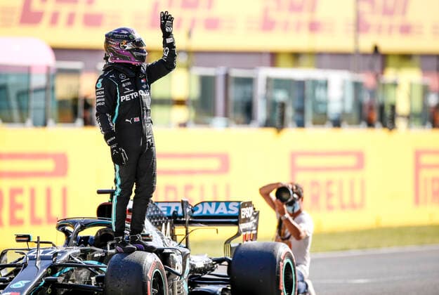 Motorsports FIA Formula One World Championship 2020, Grand Prix of Tuscany, 44 Lewis Hamilton GBR, Mercedes AMG Petronas Formula One Team , Scarperia Italy