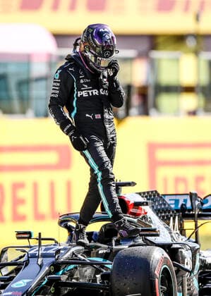 Motorsports FIA Formula One World Championship 2020, Grand Prix of Tuscany, 44 Lewis Hamilton GBR, Mercedes AMG Petronas Formula One Team , Scarperia Italy