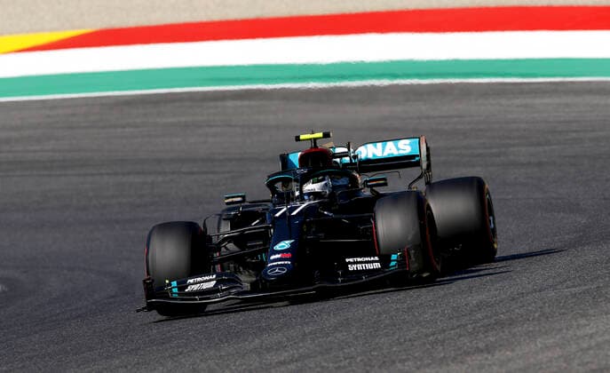 Motorsports FIA Formula One World Championship 2020, Grand Prix of Tuscany, 77 Valtteri Bottas FIN, Mercedes AMG Petronas Formula One Team , Scarperia Italy