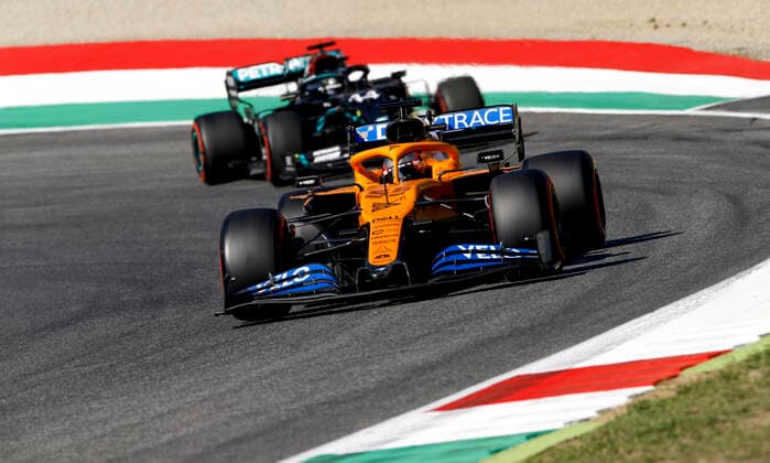 Motorsports FIA Formula One World Championship 2020, Grand Prix of Tuscany, 55 Carlos Sainz ESP, McLaren F1 Team , Scarperia Italy