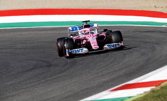Motorsports FIA Formula One World Championship 2020, Grand Prix of Tuscany, 11 Sergio Perez MEX, BWT Racing Point F1 Team , Scarperia Italy