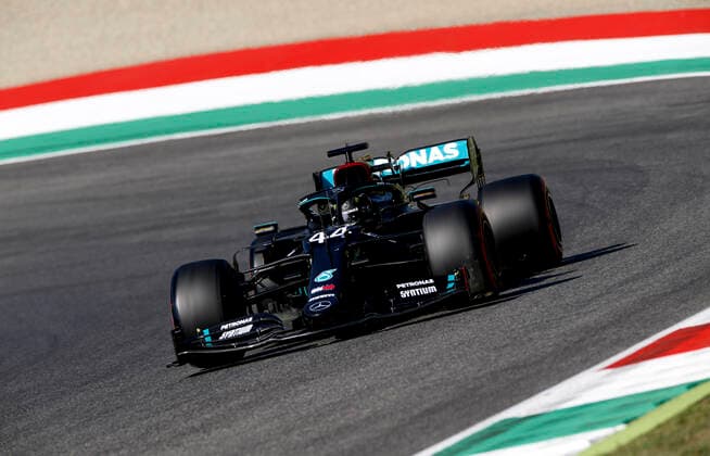 Motorsports FIA Formula One World Championship 2020, Grand Prix of Tuscany, 44 Lewis Hamilton GBR, Mercedes AMG Petronas Formula One Team , Scarperia Italy