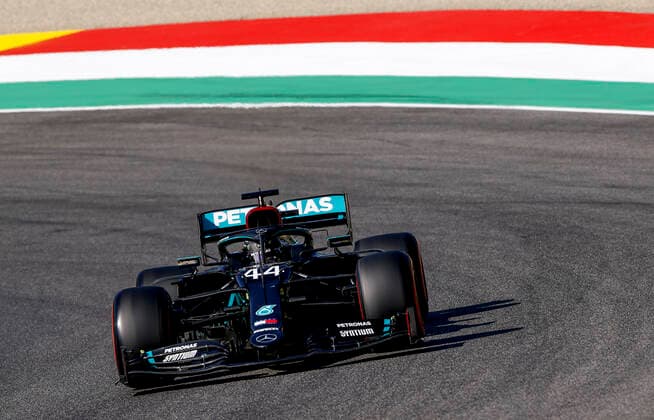 Motorsports FIA Formula One World Championship 2020, Grand Prix of Tuscany, 44 Lewis Hamilton GBR, Mercedes AMG Petronas Formula One Team , Scarperia Italy