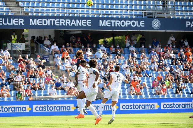 05 PEDRO MENDES (MHSC) FOOTBALL : Montpellier vs Nice - Ligue 1 Uber Eats - 12 09 2020 FEP Panoramic 