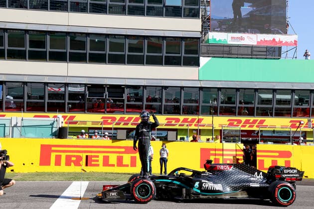 Motorsports FIA Formula One World Championship 2020, Grand Prix of Tuscany, 44 Lewis Hamilton GBR, Mercedes AMG Petronas Formula One Team , Scarperia Italy