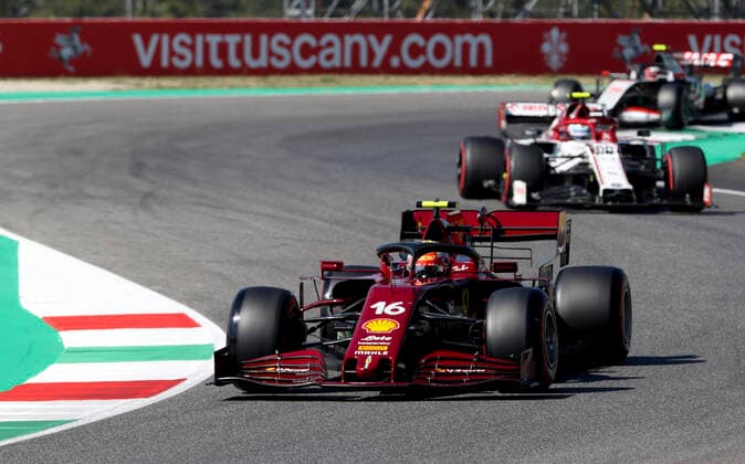 Motorsports FIA Formula One World Championship 2020, Grand Prix of Tuscany, 16 Charles Leclerc MCO, Scuderia Ferrari Mission Winnow , Scarperia Italy