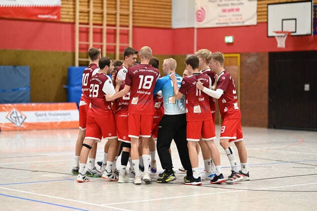 A Junior Bundesliga Qualification I VfL Horneburg HSG Delmenhorst I 12 09 2020 VfL Horneburg A Junior Bundesliga Qualification I VfL Horneburg HSG Delmenhorst on 12 09 2020 in Horneburg Hoelle Hermannstrasse , Germany Copyright: xBEAUTIFULxSPORTS Schlikisx