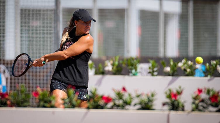 September 12, 2020, Rome, ITALY: Angelique Kerber of Germany during practice at the 2020 Internazionali BNL d Italia WTA, Tennis Damen Premier 5 tennis tournament Rome ITALY - ZUMAa181 20200912_zaa_a181_113 Copyright: xRobxPrangex