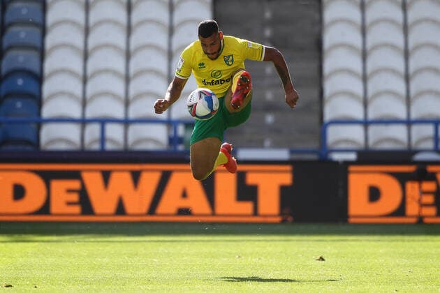 Huddersfield Town v Norwich City Sky Bet Championship Onel Hernandez of Norwich in action during the Sky Bet Championship match at the John Smiths Stadium, Huddersfield Content Not Available For UK Newspapers Copyright: xPaulxChestertonx FIL-14605-0063