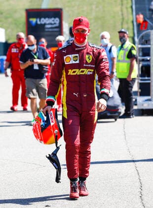 Motorsports FIA Formula One World Championship 2020, Grand Prix of Tuscany, Mick Schumacher GER prepares to drive the Ferrari F2004 of his father Michael Schumacher Scarperia Italy