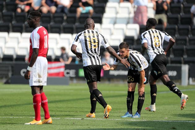 JOIE - FAIR PLAY - 23 ANTONIN BOBICHON (SCO) FOOTBALL : Angers vs Reims - Ligue 1 Uber Eats - 13 09 2020 FEP Panoramic 