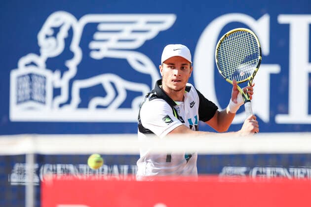 TENNIS - ATP, Tennis Herren Generali Open 2020 KITZBUEHEL,AUSTRIA,13.SEP.20 - TENNIS - ATP World Tour, Generali Open , final. Image shows Miomir Kecmanovic (SRB). GEPAxpictures xPatrickxSteiner