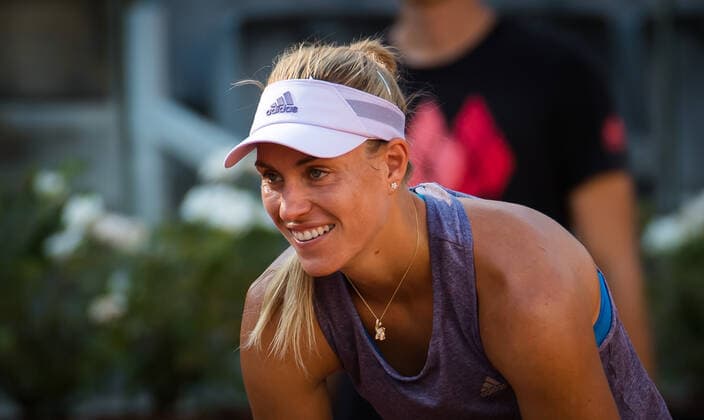 September 13, 2020, Rome, ITALY: Angelique Kerber of Germany during practice at the 2020 Internazionali BNL d Italia WTA, Tennis Damen Premier 5 tennis tournament Rome ITALY - ZUMAa181 20200913_zaa_a181_104 Copyright: xRobxPrangex