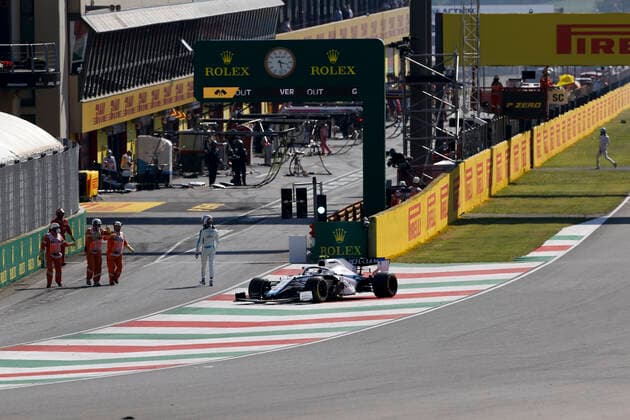 Motorsports FIA Formula One World Championship 2020, Grand Prix of Tuscany, 6 Nicholas Latifi CAN, Williams Racing, Scarperia Italy