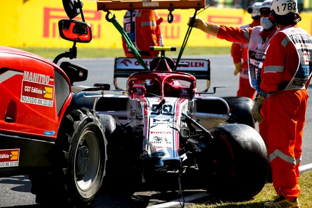Motorsports FIA Formula One World Championship 2020, Grand Prix of Tuscany, Car of 99 Antonio Giovinazzi ITA, Alfa Romeo Racing ORLEN , Scarperia Italy