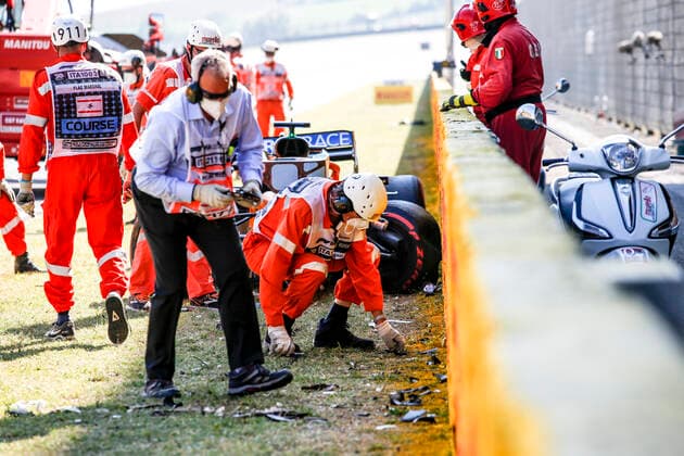 Motorsports FIA Formula One World Championship 2020, Grand Prix of Tuscany, Car of 55 Carlos Sainz ESP, McLaren F1 Team , Scarperia Italy