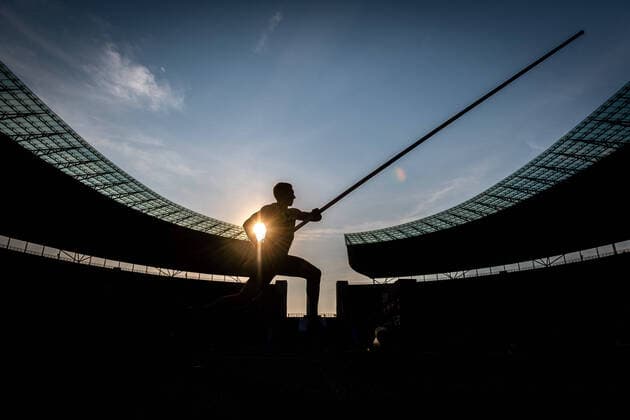 Bilder des Jahres 2020, Sport 09 September Sport Themen der Woche KW37 Leichtathletik Berlin 13.09.2020 ISTAF Berlin Stabhochsprung Piotr Lisek (POL) *** Athletics Berlin 13 09 2020 ISTAF Berlin pole vault Piotr Lisek POL