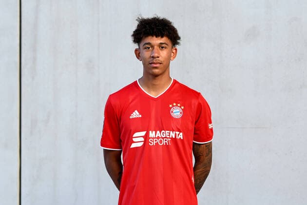 Chris Richards FC Bayern Munich II 3 League, portrait date 2020 2021 xslx