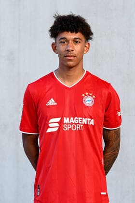 Chris Richards FC Bayern Munich II 3 League, portrait date 2020 2021 xslx