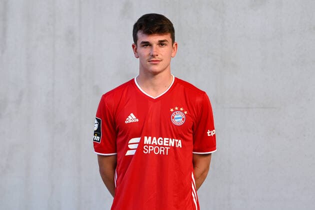 Taylor Booth FC Bayern Munich II 3 League, portrait date 2020 2021 xslx