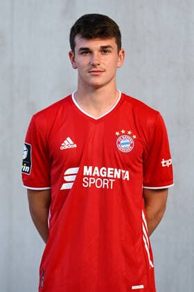 Taylor Booth FC Bayern Munich II 3 League, portrait date 2020 2021 xslx