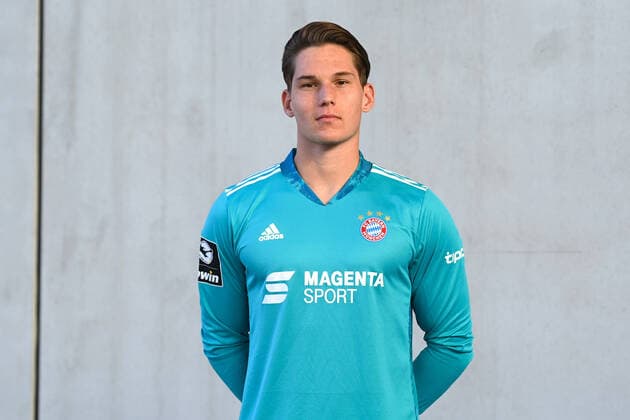 Michael Wagner FC Bayern Munich II 3 League, portrait date 2020 2021 xslx
