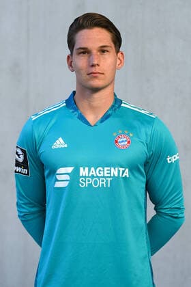 Michael Wagner FC Bayern Munich II 3 League, portrait date 2020 2021 xslx