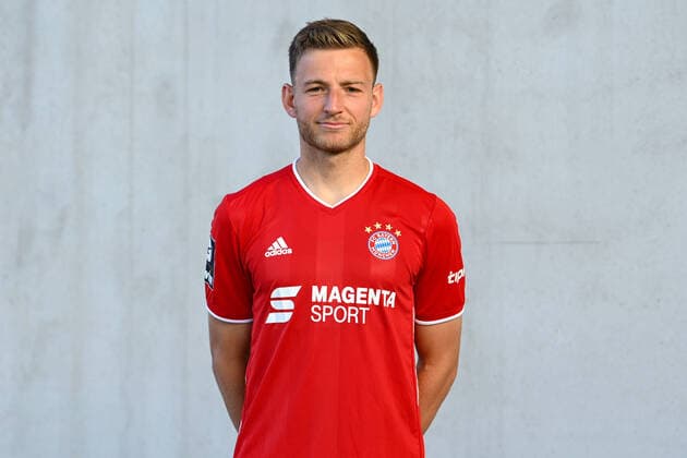 Timo Kern FC Bayern Munich II 3 League, portrait date 2020 2021 xslx