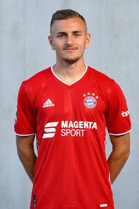 Alexander Lungwitz FC Bayern Munich II 3 League, portrait date 2020 2021 xslx