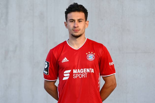 Nicolas Kühn FC Bayern Munich II 3 League, portrait date 2020 2021 xslx