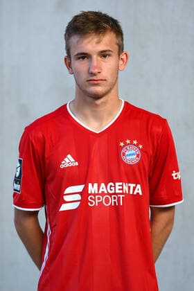 Torben Rhein FC Bayern Munich II 3 League, portrait date 2020 2021 xslx