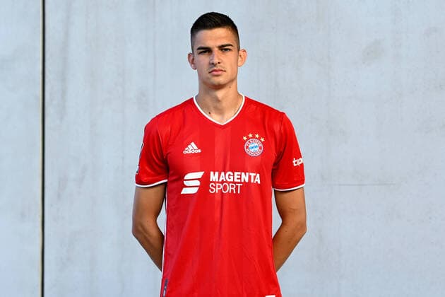 Ivan Mihaljevic FC Bayern Munich II 3 League, portrait date 2020 2021 xslx