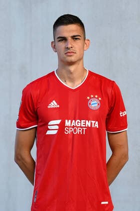 Ivan Mihaljevic FC Bayern Munich II 3 League, portrait date 2020 2021 xslx
