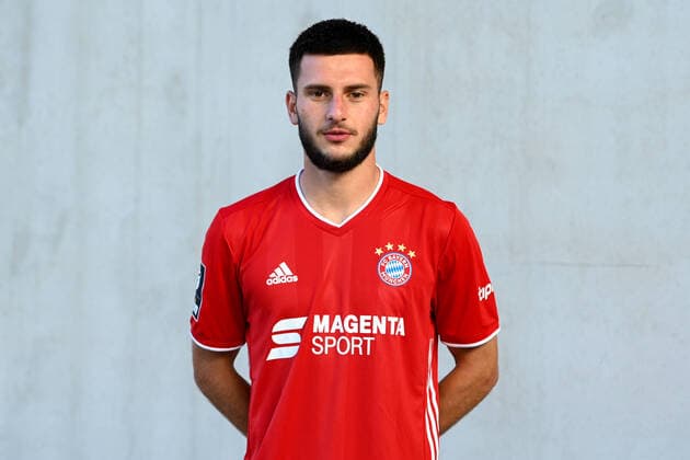 Leon Dajaku FC Bayern Munich II 3 League, portrait date 2020 2021 xslx