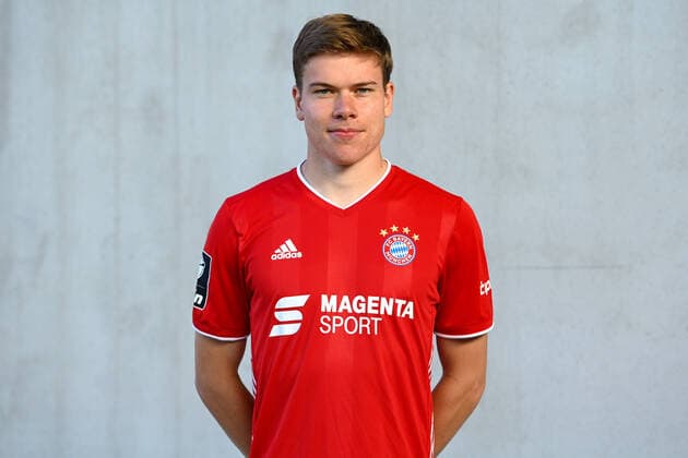 Kilian Senkbeil FC Bayern Munich II 3 League, portrait date 2020 2021 xslx