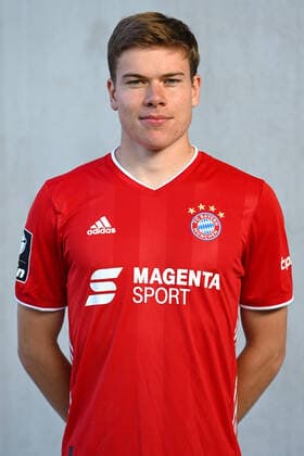 Kilian Senkbeil FC Bayern Munich II 3 League, portrait date 2020 2021 xslx