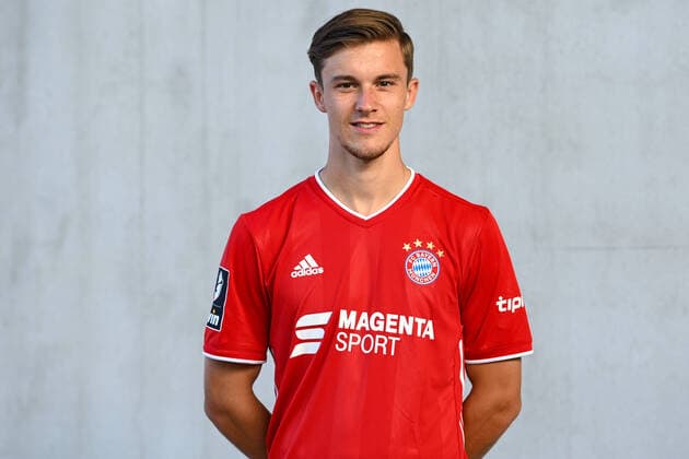 Maximilian Zaiser FC Bayern Munich II 3 League, portrait date 2020 2021 xslx