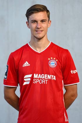 Maximilian Zaiser FC Bayern Munich II 3 League, portrait date 2020 2021 xslx