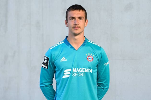 Lukas Schneller FC Bayern Munich II 3 League, portrait date 2020 2021 xslx