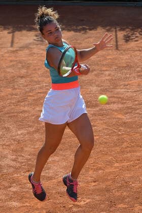 Photo Alfredo Falcone - LaPresse 14 09 2020 Roma (Italy) Tennis Anastasija Sevastova (lat) vs Jasmine Paolini (ita) Internazionali BNL d Italia 2020 In the pic:Jasmine Paolini  Copyright: xAlfredoxFalcone LaPressex
