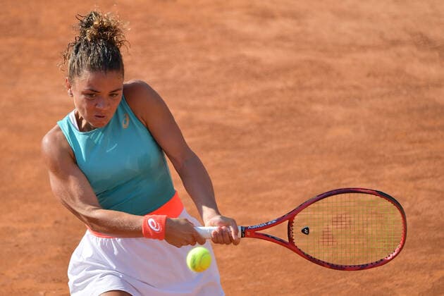 Photo Alfredo Falcone - LaPresse 14 09 2020 Roma (Italy) Tennis Anastasija Sevastova (lat) vs Jasmine Paolini (ita) Internazionali BNL d Italia 2020 In the pic:Jasmine Paolini  Copyright: xAlfredoxFalcone LaPressex