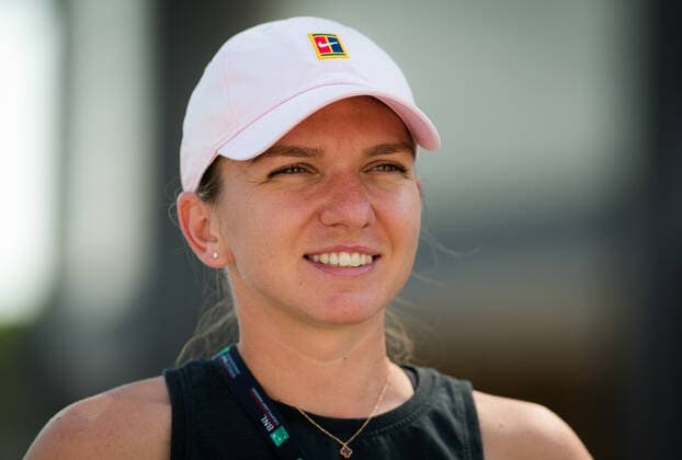 September 14, 2020, Rome, ITALY: Simona Halep of Romania during media day a the 2020 Internazionali BNL d Italia WTA, Tennis Damen Premier 5 tennis tournament Rome ITALY - ZUMAa181 20200914_zaa_a181_009 Copyright: xRobxPrangex
