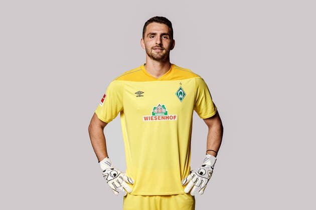 Portrait date Werder Bremen Stefanos Kapino Werder Bremen 27 Werder Bremen 1 BL, portrait date 2020 2021 nordphotox xHeidmann nph00001