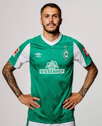 Portrait date Werder Bremen Leonardo Bittencourt Werder Bremen 10 Werder Bremen 1 BL, portrait date 2020 2021 nordphotox xHeidmann nph00001