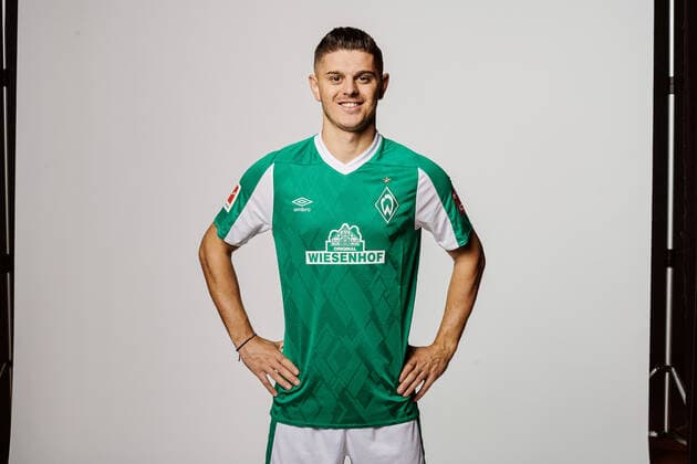 Portrait date Werder Bremen Milot Rashica Werder Bremen 07 Werder Bremen 1 BL, portrait date 2020 2021 nordphotox xHeidmann nph00001