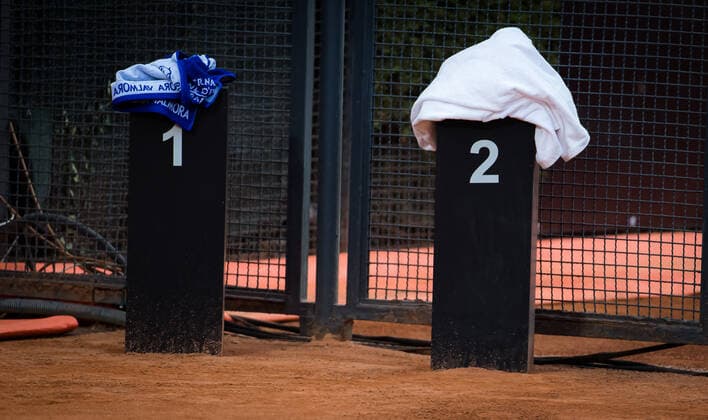 September 14, 2020, Rome, ITALY: Ambiance during the first round at the 2020 Internazionali BNL d Italia WTA, Tennis Damen Premier 5 tennis tournament Rome ITALY - ZUMAa181 20200914_zaa_a181_080 Copyright: xRobxPrangex
