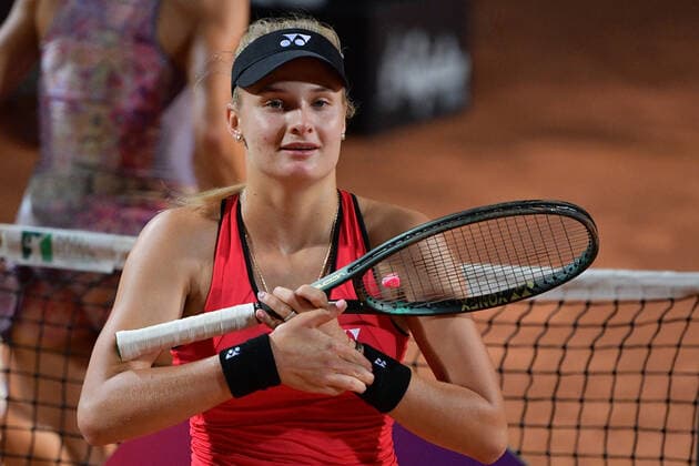 Photo Alfredo Falcone - LaPresse 14 09 2020 Roma (Italy) Tennis Camila Giorgi (ita) vs Dayana Yastremska (ukr) Internazionali BNL d Italia 2020 In the pic:Dayana Yastremska  Copyright: xAlfredoxFalcone LaPressex